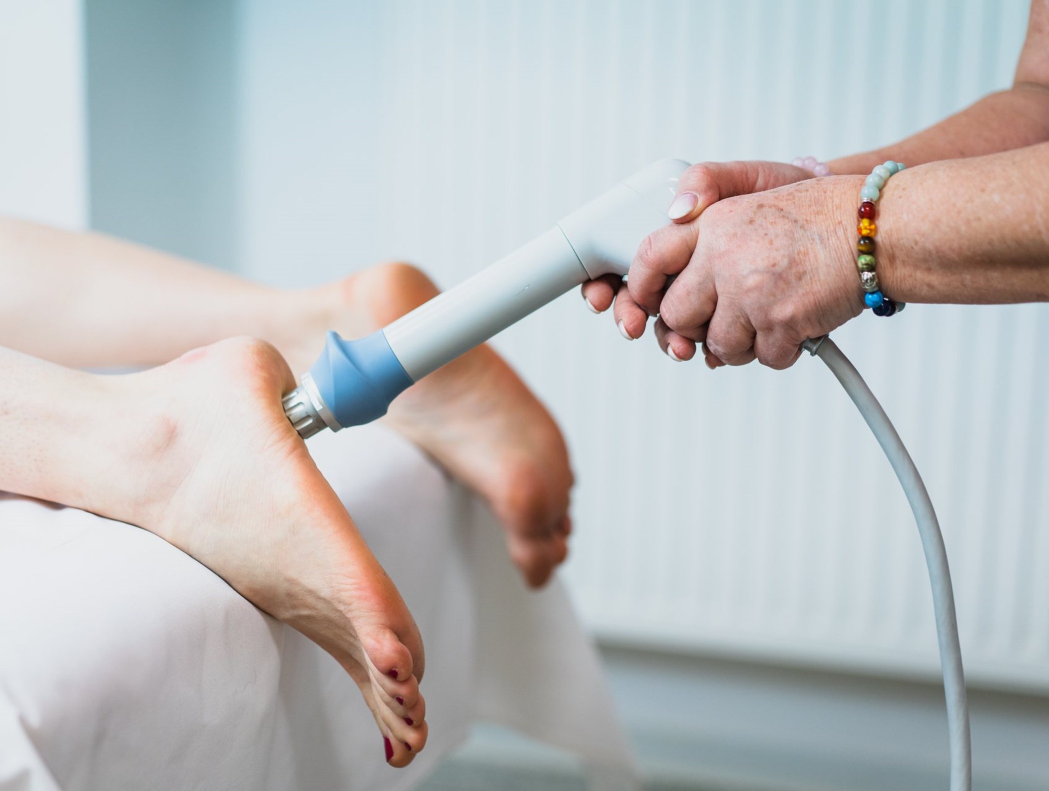 Ošetření paty rázovou vlnou